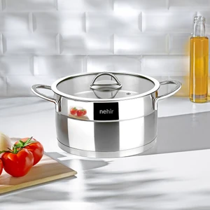 Silver Mat Trend 24 cm Derin Tencere