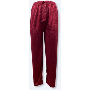 Yumuşak Dokulu Cepsiz Rahat Kadife Pijama Altı