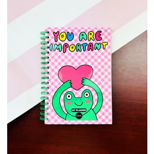 You Are Important Tasarımlı Konuşan Ajanda