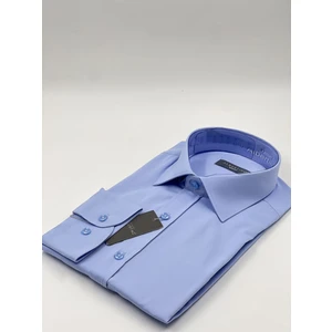 Italyan Stil Slim Fit Erkek Dik Yaka Gömlek