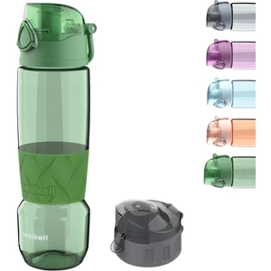 Rosso Switch Military Green Bpa Içermez 650 ml Tritan Kırılmaz Suluk - Su Matarası - Yedek Kapak Hediyeli