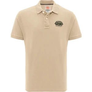 Routefield Plate Erkek Kahverengi Polo Tişört