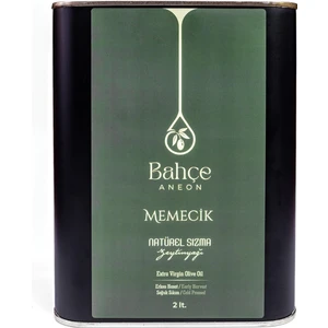 Bahçe Aneon Naturel Sızma Erken Hasat Soğuk Sıkım Memecik Zeytinyağı - Yeni Sezon - 2 Litre