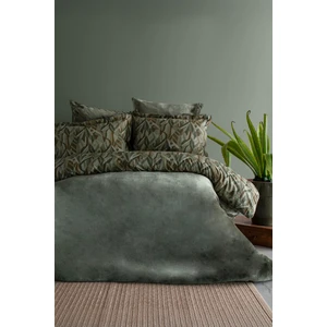 Apricitas Home Darcy Olive My Touch  Pamuk Çift Kişilik Battaniyeli Nevresim Takımı