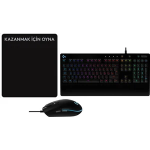 G G102 Oyuncu Mouse ve G213 Oyuncu Klavyesi Seti (Mouse Pad Hediyeli)