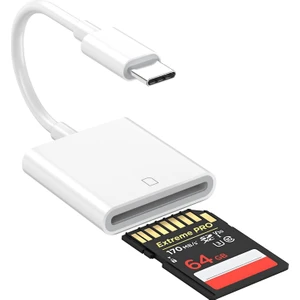 1334 Type C USB 3.1 To Sd Card Reader Kart Okuyucu Sdxc Çevirici Adaptör 2 ad