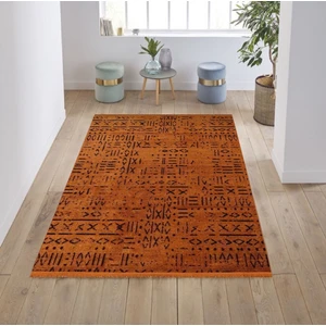 Ecosıa Carpet Ecosıa Modern Şönil Kilim Halı Yüksek Kalite Yolluk Antrasit Yıkanabilir Saçaklı  Kaymaz Taban