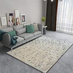 Ecosıa Carpet Ecosıa Modern Şönil Kilim Halı Yüksek Kalite Yolluk Antrasit Yıkanabilir Saçaklı  Kaymaz Taban