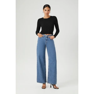 Forever 21 F21 Triko Crop Kazak