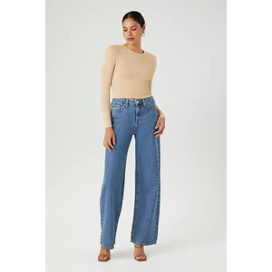 Forever 21 F21 Triko Crop Kazak