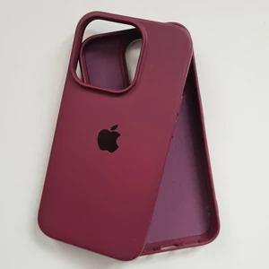 Pirok Store Apple iPhone 14 Pro (6.1) Uyumlu Lansman Içi Kadife Silikon Kılıf