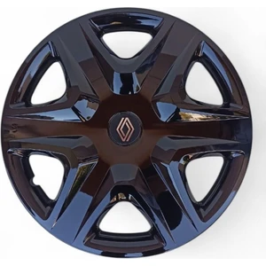 Gülcan Auto Renault Clio/Symbol/Megane 14 Inç Jant Kapağı Seti-6ksiyah