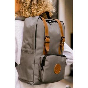BKS Grey Backpack Sırt Çantası