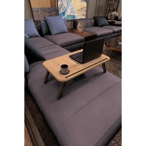 Zeo Wood Design Mdflam Laptop Sehpası