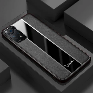 Xiaomi Redmi Note 11 Pro Kılıf Zebana Premium Deri Kılıf Siyah