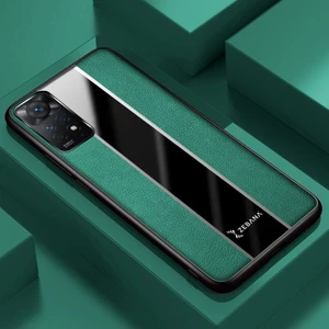 Xiaomi Redmi Note 11 Pro Kılıf Zebana Premium Deri Kılıf Yeşil