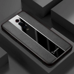 Xiaomi Mi 9t Pro Kılıf Zebana Premium Deri Kılıf Siyah
