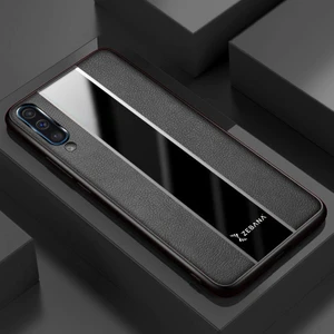 Samsung Galaxy A30S Kılıf Zebana Premium Deri Kılıf Siyah