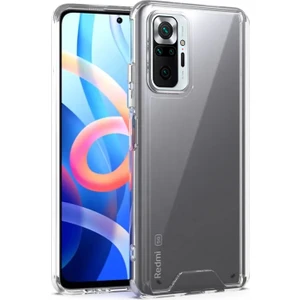 Xiaomi Redmi Note 10 Pro Max Uyumlu Kılıf Zebana Hd Şeffaf Silikon Kılıf Şeffaf