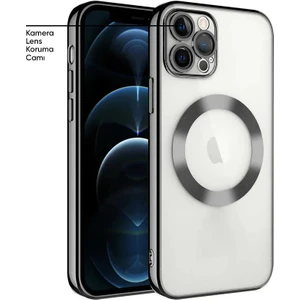 Apple iPhone 11 Pro Kılıf Zebana Glint Silikon Kılıf Siyah