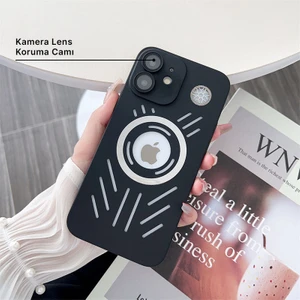 Apple iPhone 11 Kılıf Zebana Elite Cool Magsafe Silikon Kılıf Siyah