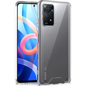 Xiaomi Redmi Note 11S Uyumlu Kılıf Zebana Hd Şeffaf Silikon Kılıf Şeffaf