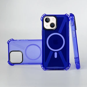 Apple iPhone 11 Uyumlu Kılıf Zebana Airbag Fashion Silikon Kılıf (Kablosuz Şarj Destekli) Sierra Mavisi