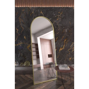Hediyeler Kapında 180X70 cm Metal Gold Çerçeveli Influencer ve Ayaklı Boy Aynası