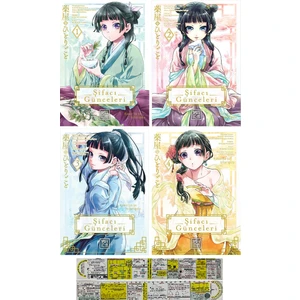 Şifacı Günceleri 1-2-3-4. Ciltler Manga Seti + Mat. Öğreten Cetvel