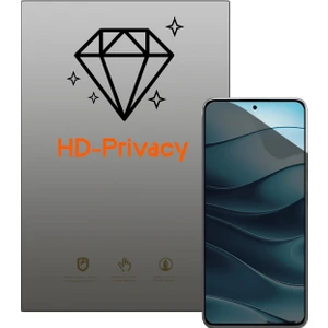 Xiaomi Redmi Note 14 5g ile Uyumlu Privacy Gizlilik Filtreli Hayalet Nano Ekran Koruyucu - EKM110