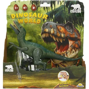 Sesli ve Işıklı Dinozor - Koyu Yeşil