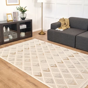 Kaşmir Halı 7/24 Luna Zodiac 80x300 cm Salon Mutfak Halısı Yolluk Kilim