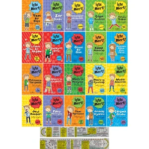 İşte Mert Serisi 20 Kitap Set + Mat. Öğreten Cetvel