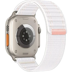 Apple Watch 5/6/7/89/10 Se Ultra Uyumlu 44 45 46 49MM Dalgalı Desenli Kumaş Hasır Cırtlı Kordon