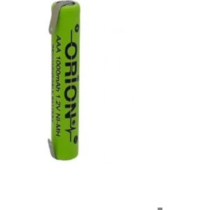 1.2 V 1000 Mah Ince Nı-Mh Kalem Aaa Şarjlı Traş Makinası Pili (2 Adet)