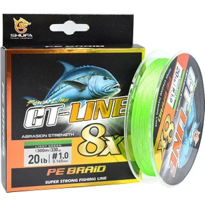 8x Gt Line 300 mt Light Green Ip Misina