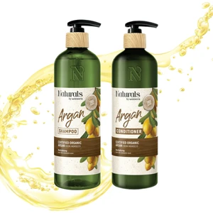 Naturals By Watsons Şampuan Argan 490 ml - Saç Kremi Argan 490 ml 2li Set