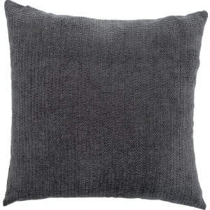 Latuda Home Urban Minimal Dekoratif  Kırlent Kılıfı Yastık Kılıfı  Yumuşak Kalın  Gramajlı Şönil Kumaş 43X43CM Antrasit