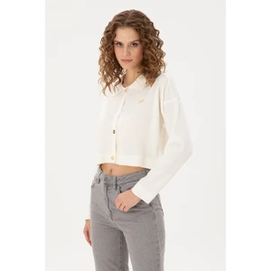 U.S. Polo Assn. Kadın Kum Hırka (Triko) 50297152-VR085