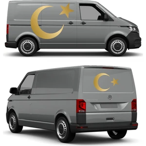 Sticker Usta Türk Bayrağı Ay Yıldız Sticker Araba Oto Motosiklet Karavan Sticker 00323