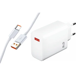 Xiaomi Uyumlu Mi 67W Turbo Hızlı Şarj Aleti Adaptör+Kablo Set 67W