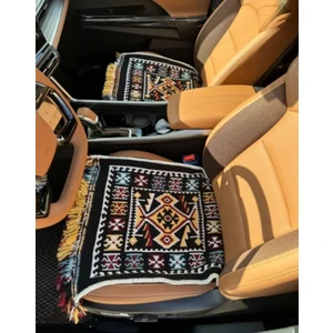 Oto Koltuk Kılıfı (Çift Taraflı )Yıkanabilir Araba Takımı Kilim Siyah Renk FİAT,WW,OPEL,HYUNDAİ,BMW,MERCEDES,HER ARACA UYGUN