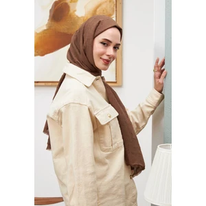 Bambu Kraş Şal (Tesettür Giyim, %100 Pamuk, Hafif, Rahat, Şık, Yüksek Kalite, Uygun Fiyat, Hijab, Shawl, Scarf, Lux, Original)