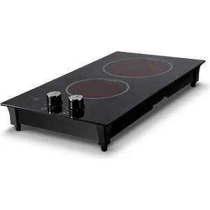 V3-02 Ikili Vitroseramik Setüstü Elektrikli Domino Ocak