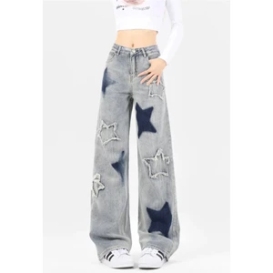 EDVESS Y2K BAGGY STAR JEAN PANTOLON