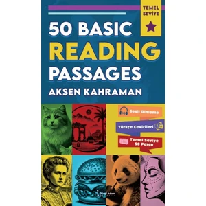 İkinci Adam Yayınları 50 Basic Reading Passages - Aksen Kahraman