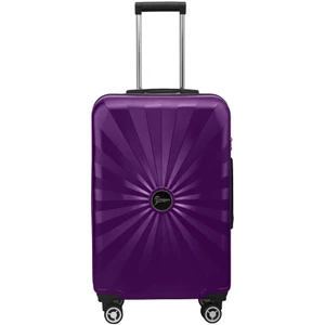 Orta Boy %100 Polikarbon Valiz 4x2 Teker Mor 1809