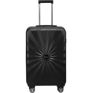 Kabin Boy %100 Polikarbon Valiz 4x2 Teker Siyah 1809