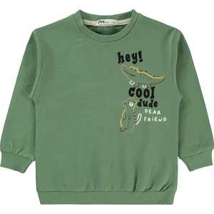 Civil Boys Erkek Çocuk Sweatshirt 2-5 Yaş Yeşil