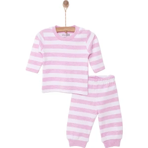 HelloBaby Yenidoğan Çizgili Tshirt-Tayt 2li Takım Unisex